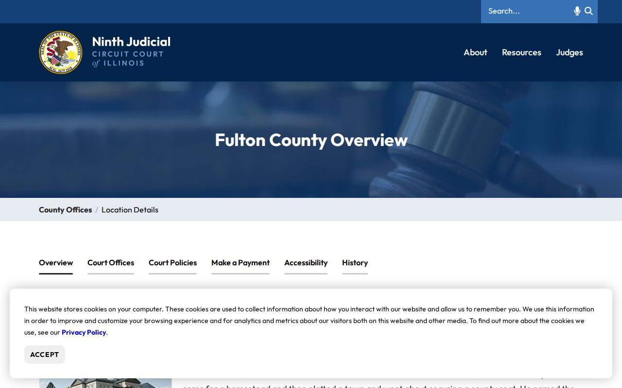Ninth Judicial Fulton County court search route for warrant and case information