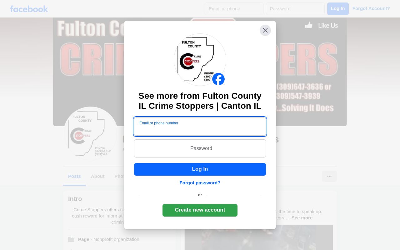 Fulton County Crime Stoppers official tip channel